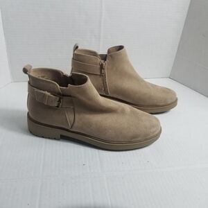 ESPRIT WOMAN'S SIENNA TAN ANKLE BOOTS SIZE 9